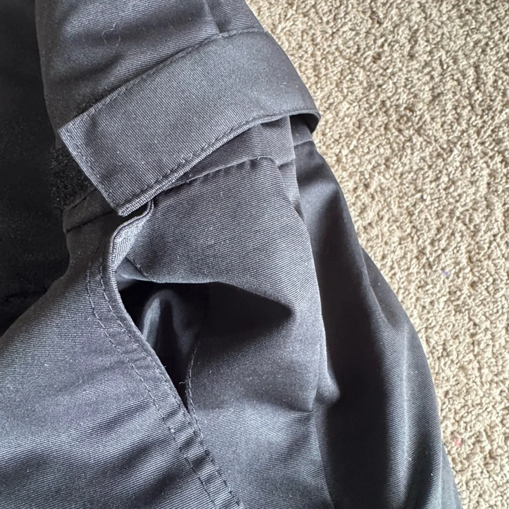 SWISS TECH Youth Black Waterproof Insulated Bib Snow Ski Pants Agjustable‎ 6-6X